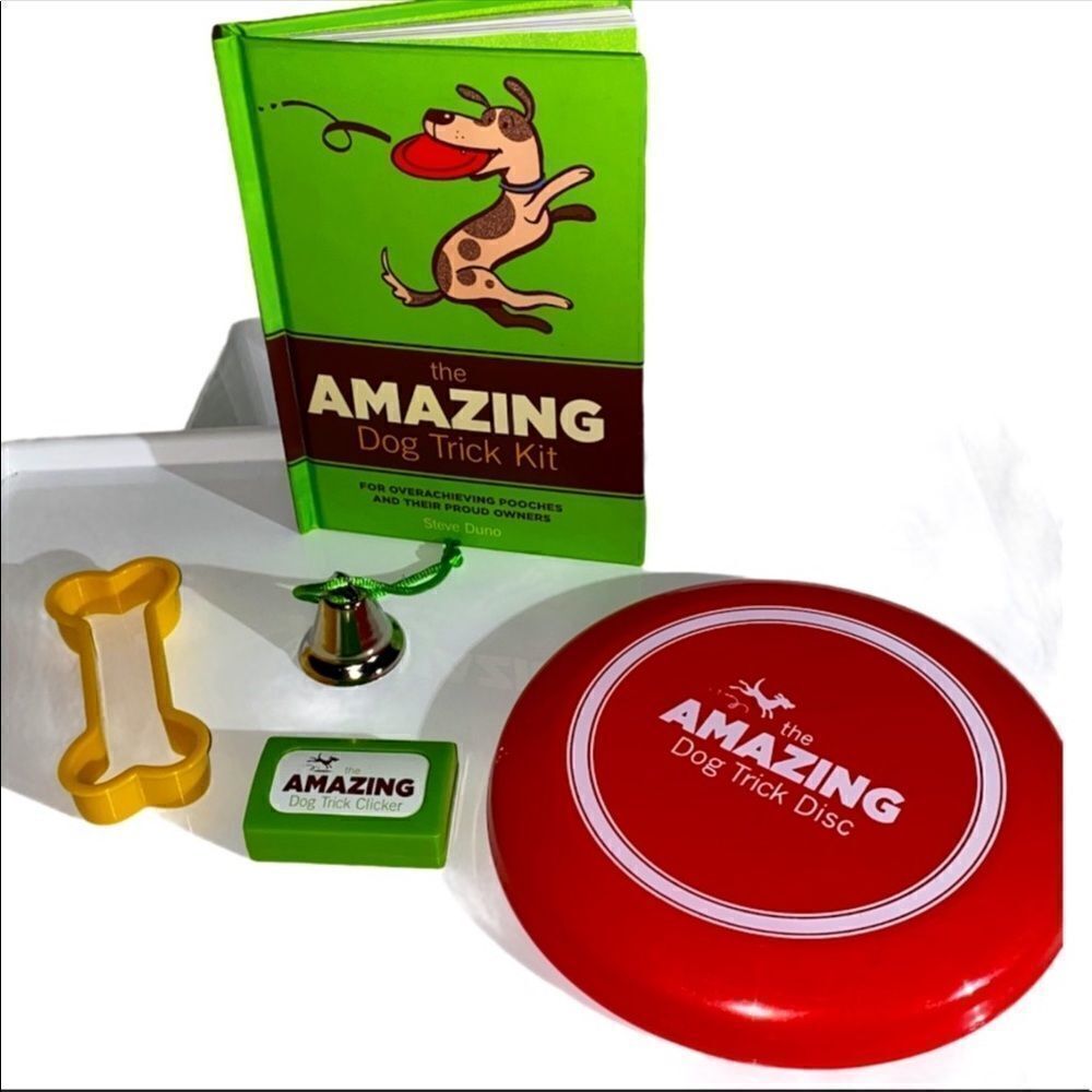 THE AMAZING DOG TRICK KIT~ 5 pc training kit